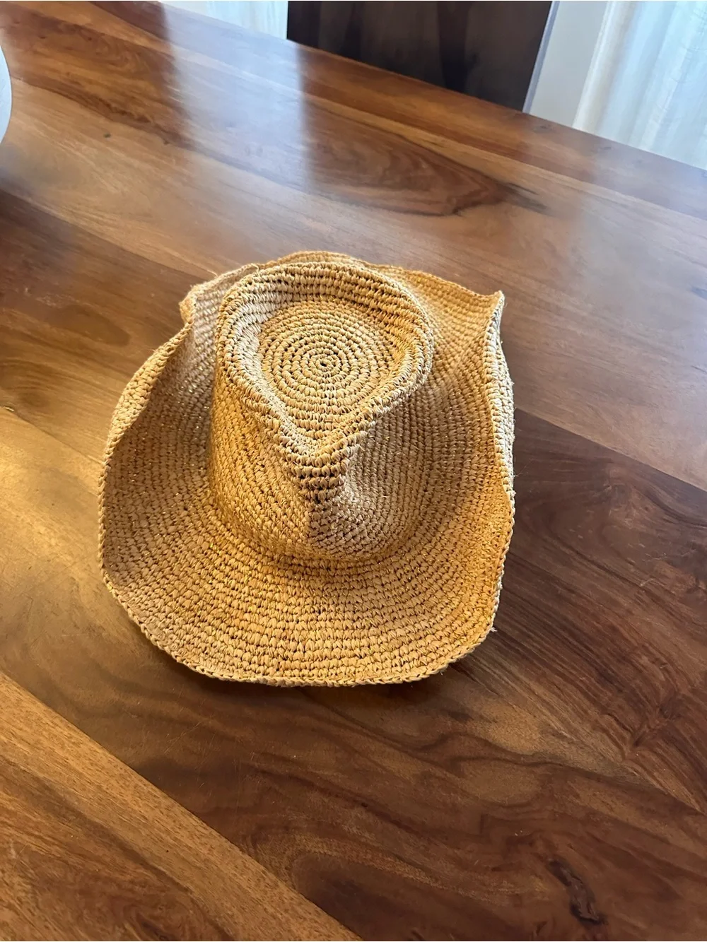 Nikki Beach Raffia Carrera Hat